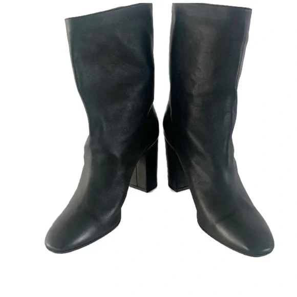 Aquazzura Boogie Bootie Italian Black Women’s Size 40 US Size 9 - Picture 5 of 10